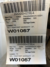 Load image into Gallery viewer, TRANSMISSION Volkswagen Touareg 2007 07 2008 08 2009 09 - NW700342
