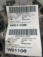 Load image into Gallery viewer, Transmission  AUDI Q3 2015 - NW705470
