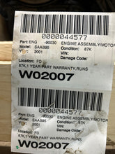 Load image into Gallery viewer, Engine Motor  SAAB 9-5 2001 - NW707218
