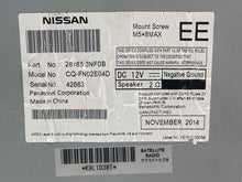 Load image into Gallery viewer, Radio Nissan Leaf 2015 - NW482755

