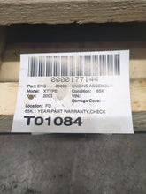 Load image into Gallery viewer, ENGINE Jaguar X Type 2002 02 2003 03 2004 04 2005 05 2.5L - NW493103
