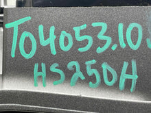 Load image into Gallery viewer, REAR TEMPERATURE CONTROLS HS250H 2010 10 2011 11 2012 12 - NW518352
