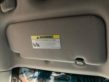 Load image into Gallery viewer, INTERIOR SUN VISORS Hyundai Genesis 15 16 17 18 19 20 Left - NW670155
