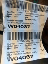 Load image into Gallery viewer, Transmission Subaru Legacy 2015 - NW728759

