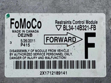 Load image into Gallery viewer, AIR BAG CONTROL MODULE COMPUTER F150 Pickup F150 Raptor Pickup 2011 - NW814408
