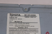 Load image into Gallery viewer, RADIO Toyota Corolla 2014 14 2015 15 2016 16 - 1331742

