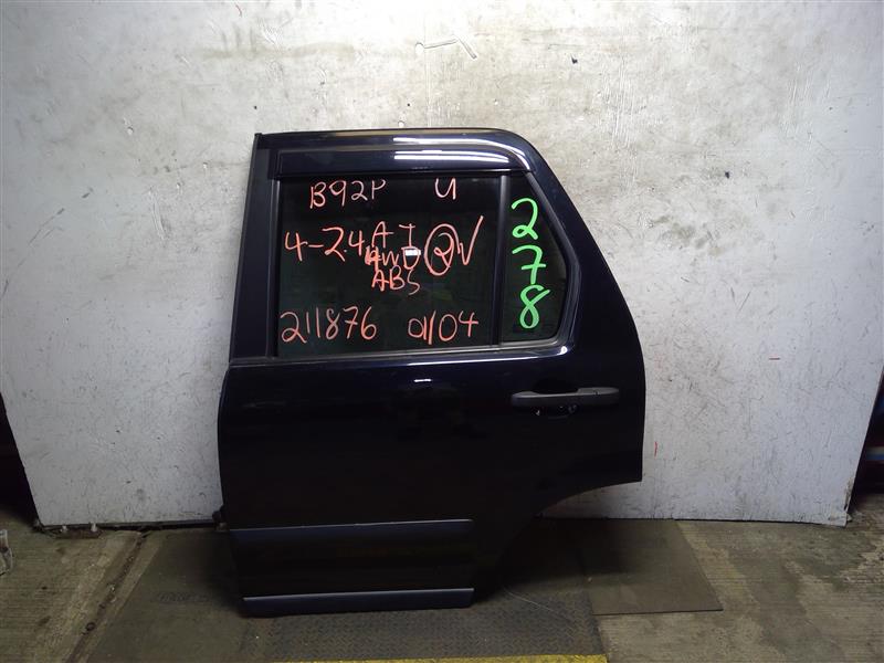 REAR DOOR Honda CRV 2002 02 2003 03 2004 04 2005 05 2006 06 Left - 1354389