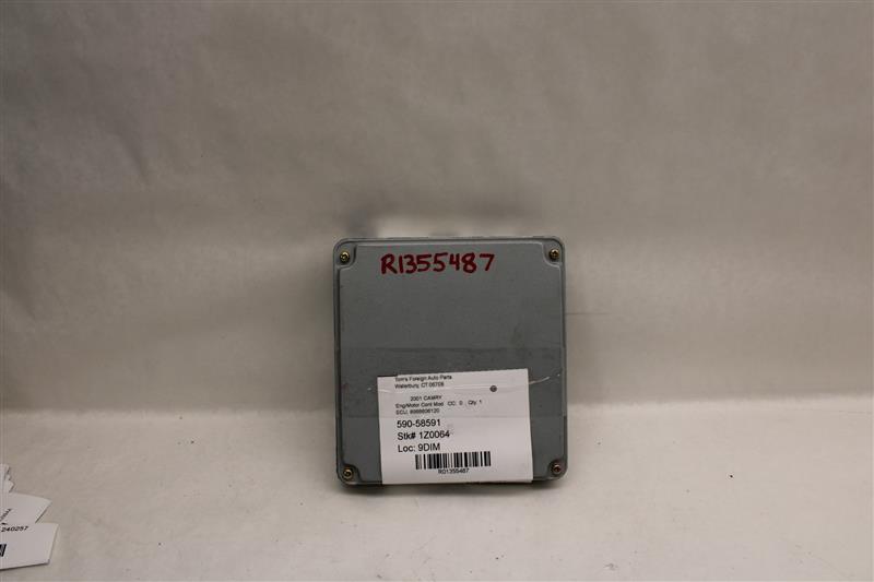 ECU ECM COMPUTER TOYOTA SOLARA CAMRY 00 01 AUTO 4 CYL - 1355487