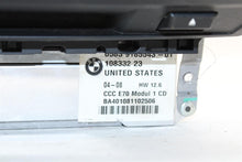 Load image into Gallery viewer, CD PLAYER RADIO BMW X5 X6 2007 07 2008 08 2009 09 2010 10 - 1373123
