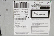 Load image into Gallery viewer, RADIO Nissan Rogue 2015 15 2016 16 - 1399693
