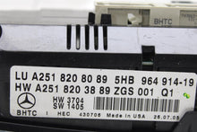 Load image into Gallery viewer, Temp Climate AC Heater Control ML320 ML350 ML500 2006 06 07 08 Rear - 1449731
