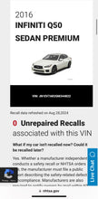 Load image into Gallery viewer, Air Cleaner Box  INFINITI Q50 2016 - DG168075
