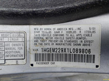Load image into Gallery viewer, TRANSMISSION Acura EL Honda Civic 2001 01 2002 02 SOHC - MM3057158
