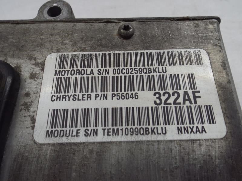 ECU ECM Computer Dodge Dakota 1998 - MRK464404
