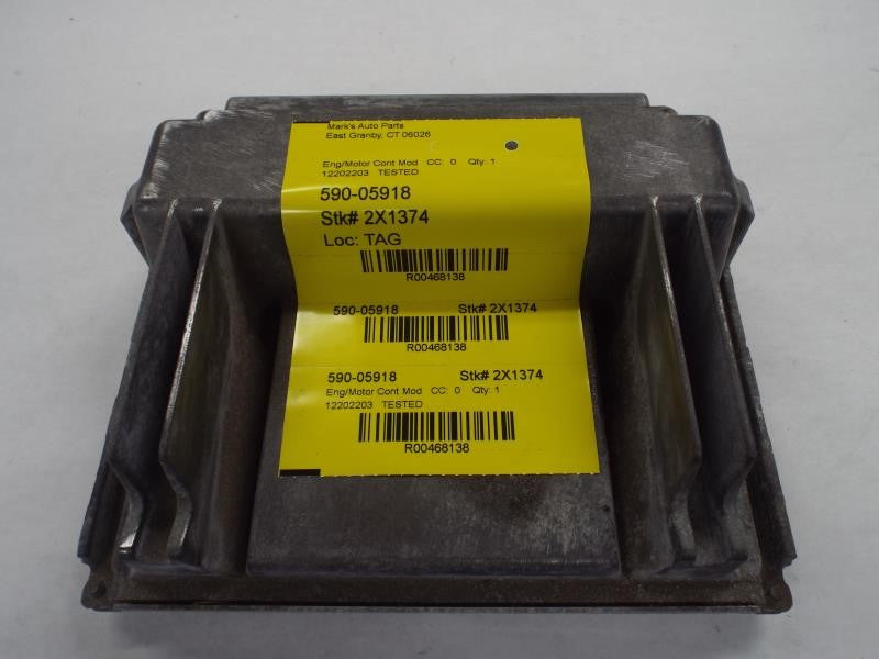 ECU ECM Computer  S10/S15/SONOMA 2002 - MRK468138