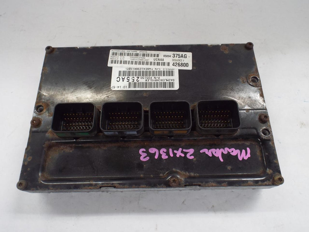 ECU ECM COMPUTER 1500 Pickup Dakota Commander Grand Cherokee 08-09 - MRK469220