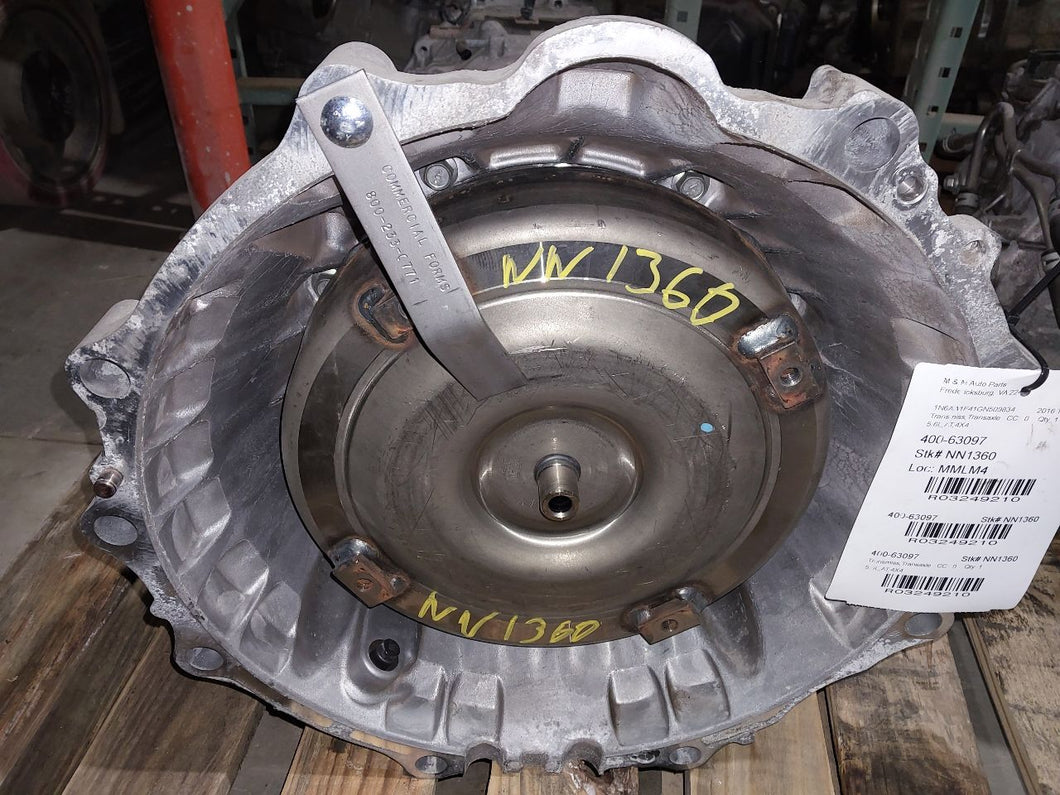 Transmission Nissan Titan XD 2016 - MM3249210