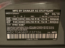 Load image into Gallery viewer, RADIO B250 E250 Van CLA45 CLS400 CLS550 E300 E350 E400 E550 13-20 - NW584267
