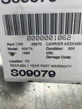 Load image into Gallery viewer, CARRIER ASSEMBLY Mazda Miata 1999 99 2000 00 2001 01 2002 02 03 04 05 Manual - NW461135
