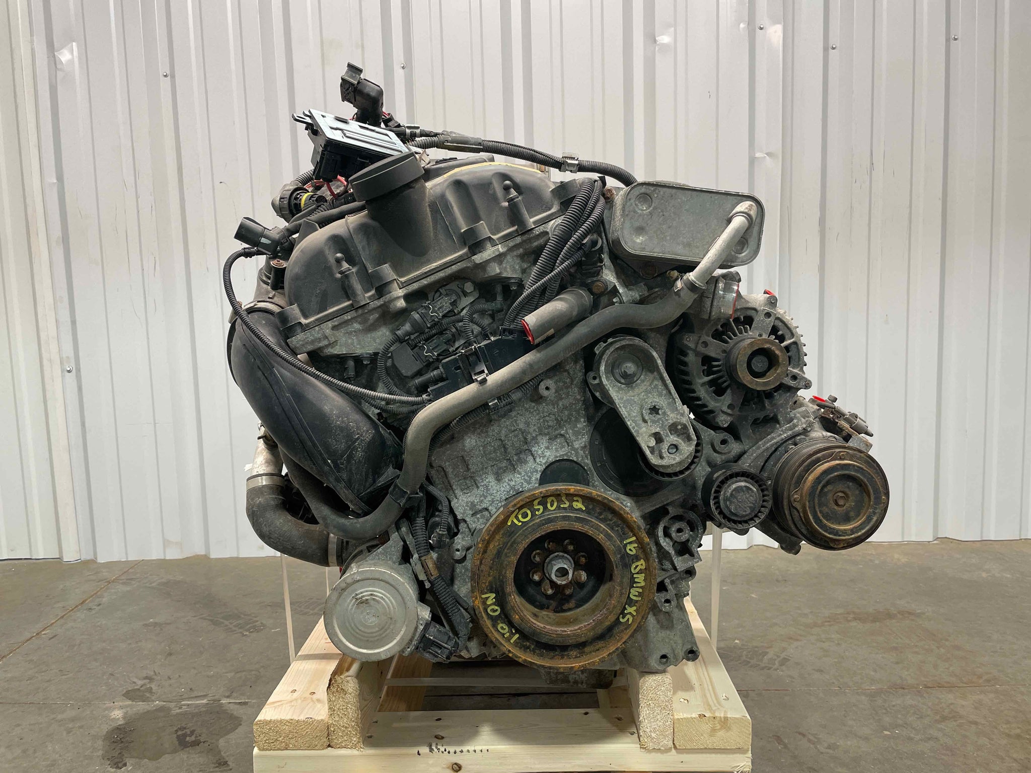 ENGINE MOTOR BMW X5 X6 14 15 16 17 18 19 3.0L TURBO - NW525322 