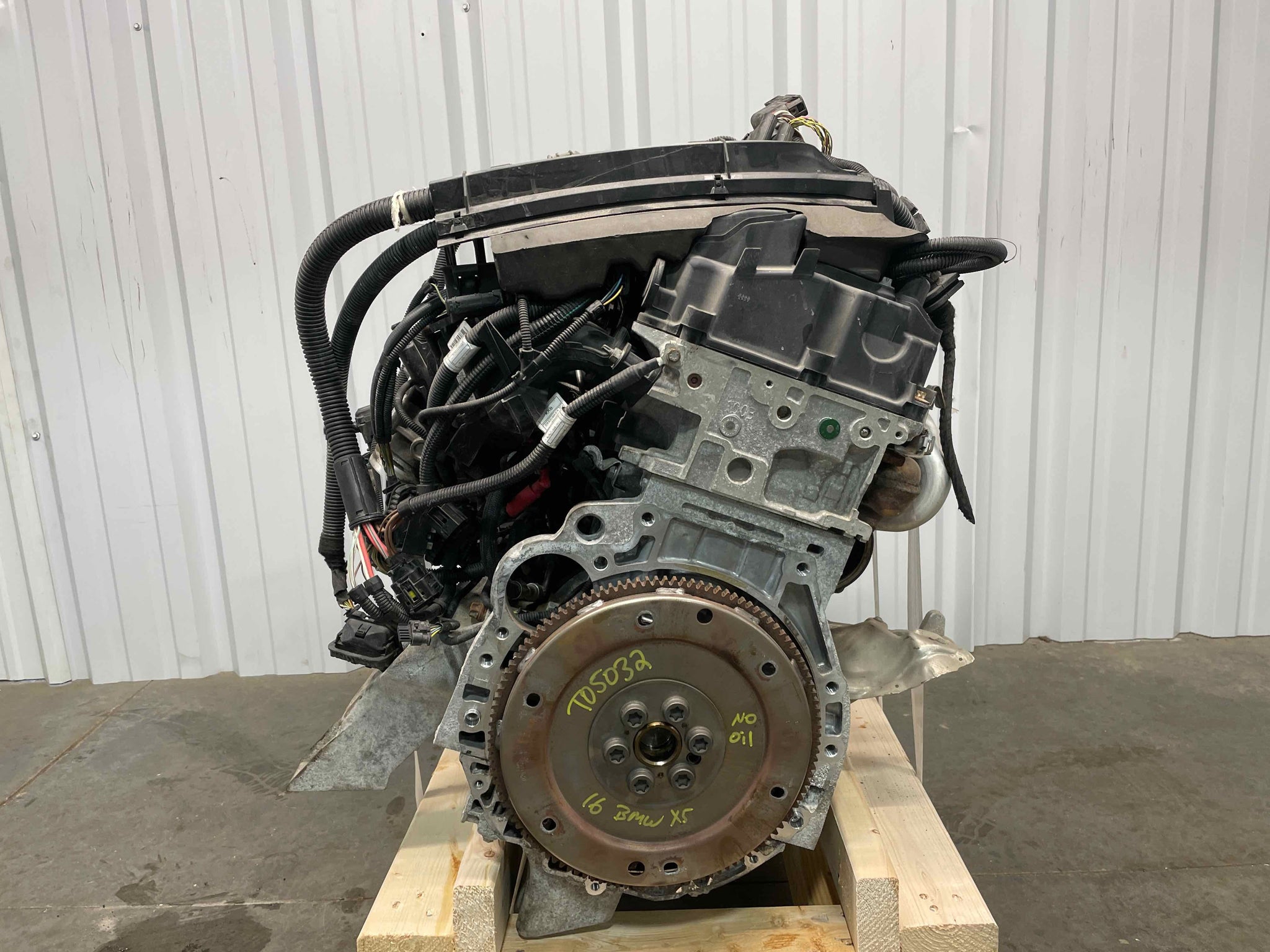 ENGINE MOTOR BMW X5 X6 14 15 16 17 18 19 3.0L TURBO - NW525322 
