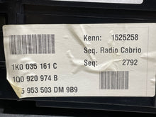 Load image into Gallery viewer, SPEEDOMETER INSTRUMENT CLUSTER GAUGES Volkswagen EOS 2008 08 - NW353513
