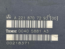 Load image into Gallery viewer, Computer Mercedes-Benz SL500 2010 - NW476062
