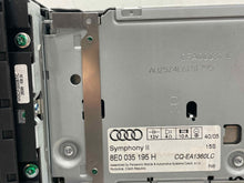 Load image into Gallery viewer, RADIO AUDI A4 S4 2004 04 2005 05 2006 06 2007 07 2008 08AM FM SYMPHONY - NW490366
