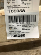 Load image into Gallery viewer, Engine Motor Honda HR-V 2016 - NW527690
