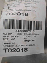 Load image into Gallery viewer, CARRIER ASSEMBLY Volkswagen Touareg Audi Q7 2004 04 2005 05 06 07 08 09 10 Rear - NW495273
