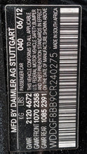 Load image into Gallery viewer, SIDE VIEW DOOR MIRROR C250 C300 C350 C63 12 13 14 Right - NW356550
