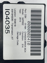 Load image into Gallery viewer, TRANSMISSION CONTROL MODULE COMPUTER Subaru Impreza 2010 10 - NW37785

