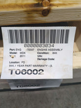 Load image into Gallery viewer, ENGINE MOTOR Acura MDX 10 11 12 13 3.7L - NW531880
