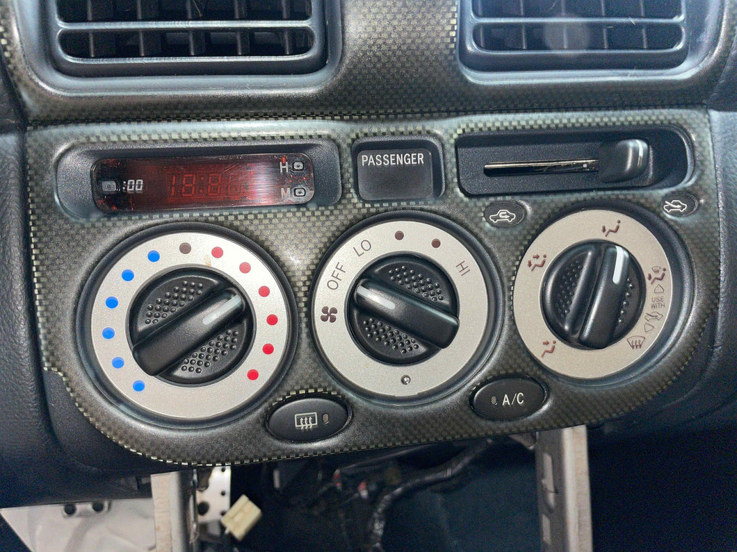 Temperature Controls Toyota MR2 2002 - NW537017