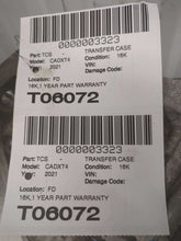 Load image into Gallery viewer, Transfer Case Cadillac XT4 2021 - NW538368
