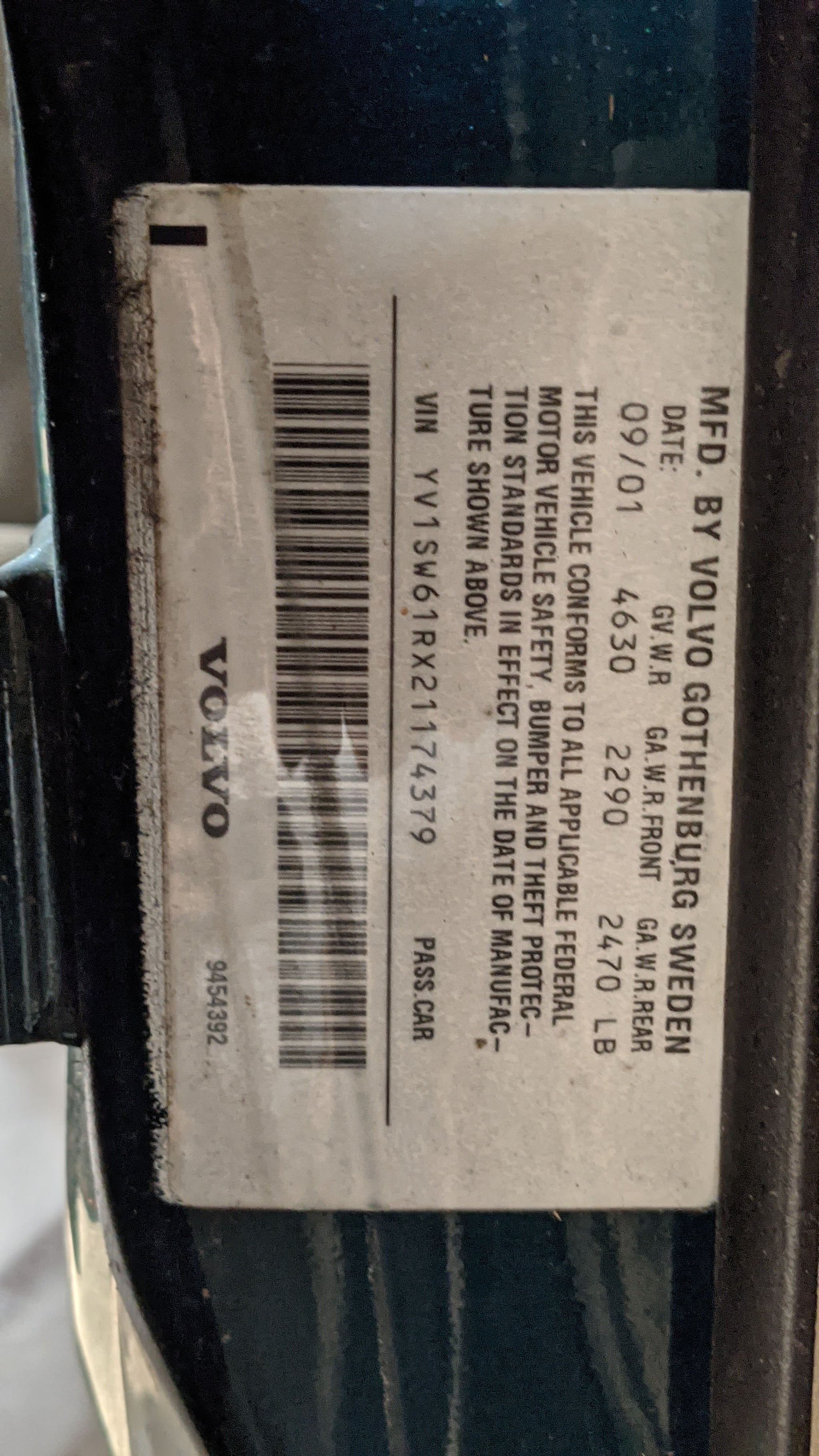 Monroe Ref/Ori ボルボ S70 8B5244 8B5252 8B5254 1997-2000 VOLVO 1台分4本 送料無料