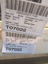 Load image into Gallery viewer, AUTOMATIC TRANSMISSION 325ci 325i 525i Z4 01 02 03 04 05 06 - NW541922
