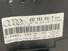 Load image into Gallery viewer, Speedometer Cluster  AUDI S8 2007 - NW362725
