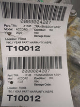 Load image into Gallery viewer, Transmission Honda Accord 2022 - NW564273
