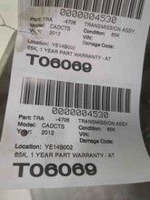 Load image into Gallery viewer, Transmission Cadillac CTS 2012 - NW538376
