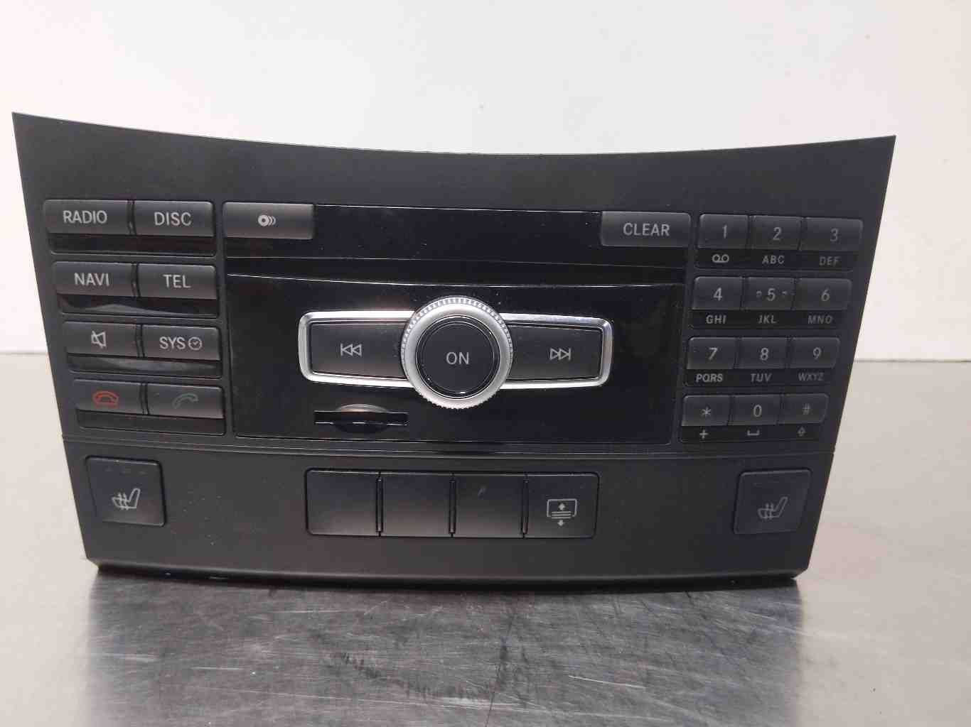 RADIO CONTROLS Mercedes-Benz E300 E350 E550 E63 2012 12 - NW367576 ...