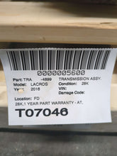 Load image into Gallery viewer, [INVENTORYCAR_YEAR_MAKE_MODEL] TRANSMISSION FWD VIN 1 - NW544105
