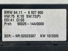 Load image into Gallery viewer, Temp Climate AC Heater Control BMW X5 2004 04 2005 05 2006 06 - NW545248
