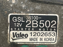 Load image into Gallery viewer, STARTER MOTOR Accent Veloster Rio Soul 12 13 14 15 16 17 - NW547694

