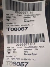 Load image into Gallery viewer, TRANSMISSION Acura TSX 2012 12 2013 13 2014 14 - NW550624
