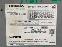 Load image into Gallery viewer, Radio Honda HR-V 2017 - NW555554
