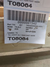 Load image into Gallery viewer, TRANSMISSION Trailblazer Envoy Ascender 9-7x 2008 08 4X4 - NW554060
