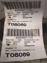 Load image into Gallery viewer, Transmission Cadillac ATS 2013 - NW555869
