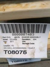 Load image into Gallery viewer, ENGINE MOTOR Mercedes-Benz C300 2011 11 - NW556555
