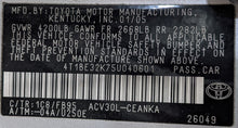 Load image into Gallery viewer, AUTOMATIC TRANSMISSION Toyota Camry Solara 05 06 07 08 - NW379945
